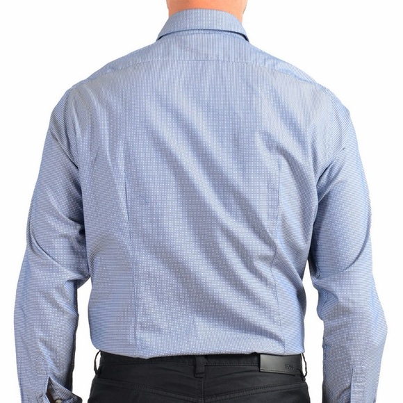 Boss Men's Light Blue Shirt Jacket - Picture 3 of 6